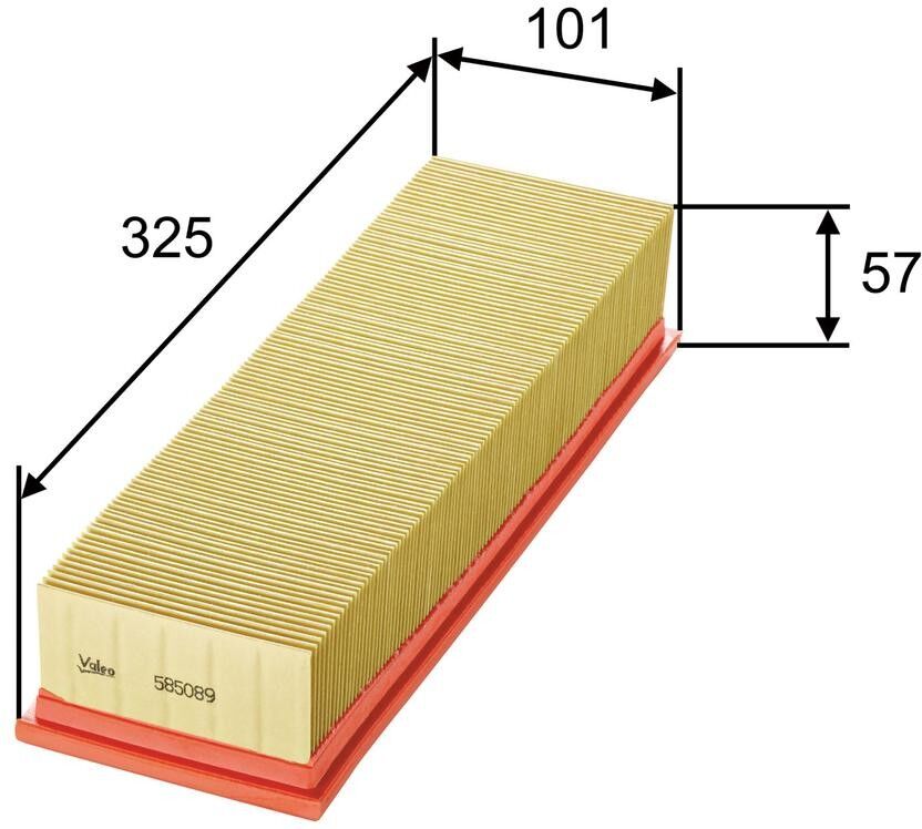 VALEO 585089 Air filter