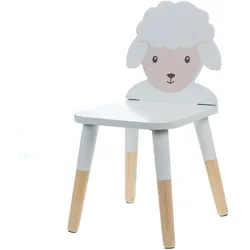 Kinderstuhl Schaf - Weiß Anderes Holz Amadeus 26x26 cm