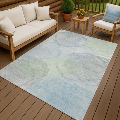Addison Rugs Machine Washable Indoor/ Outdoor Abstract Muted Chantille Rug