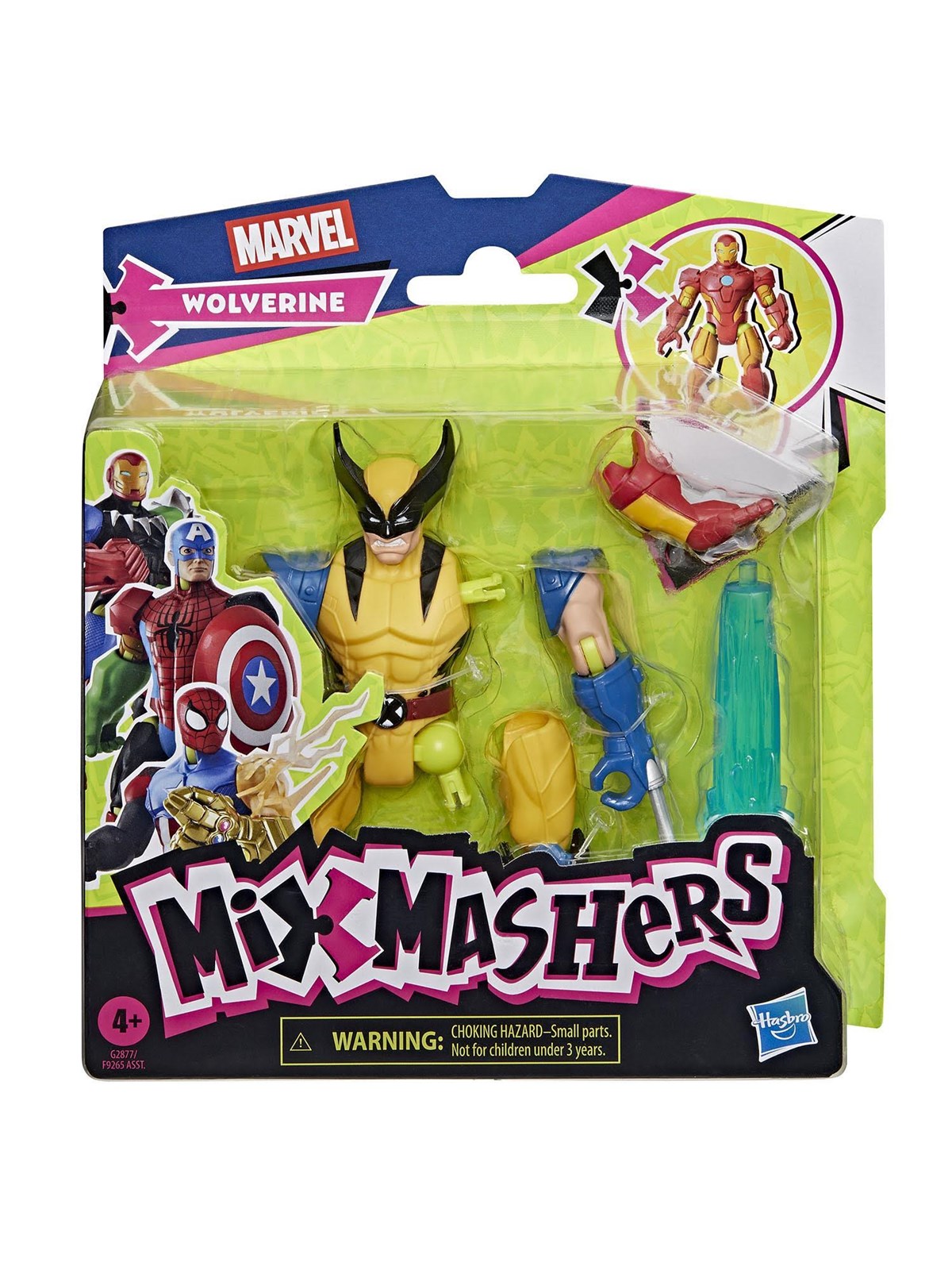 Marvel Avengers Mixmashers Wolverine Basic Figure