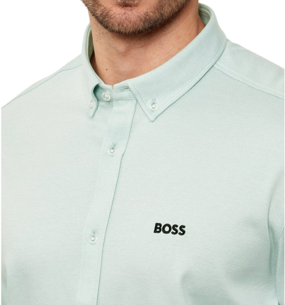 Camisa Hugo Boss Motion Hombre Turquesa Xxl