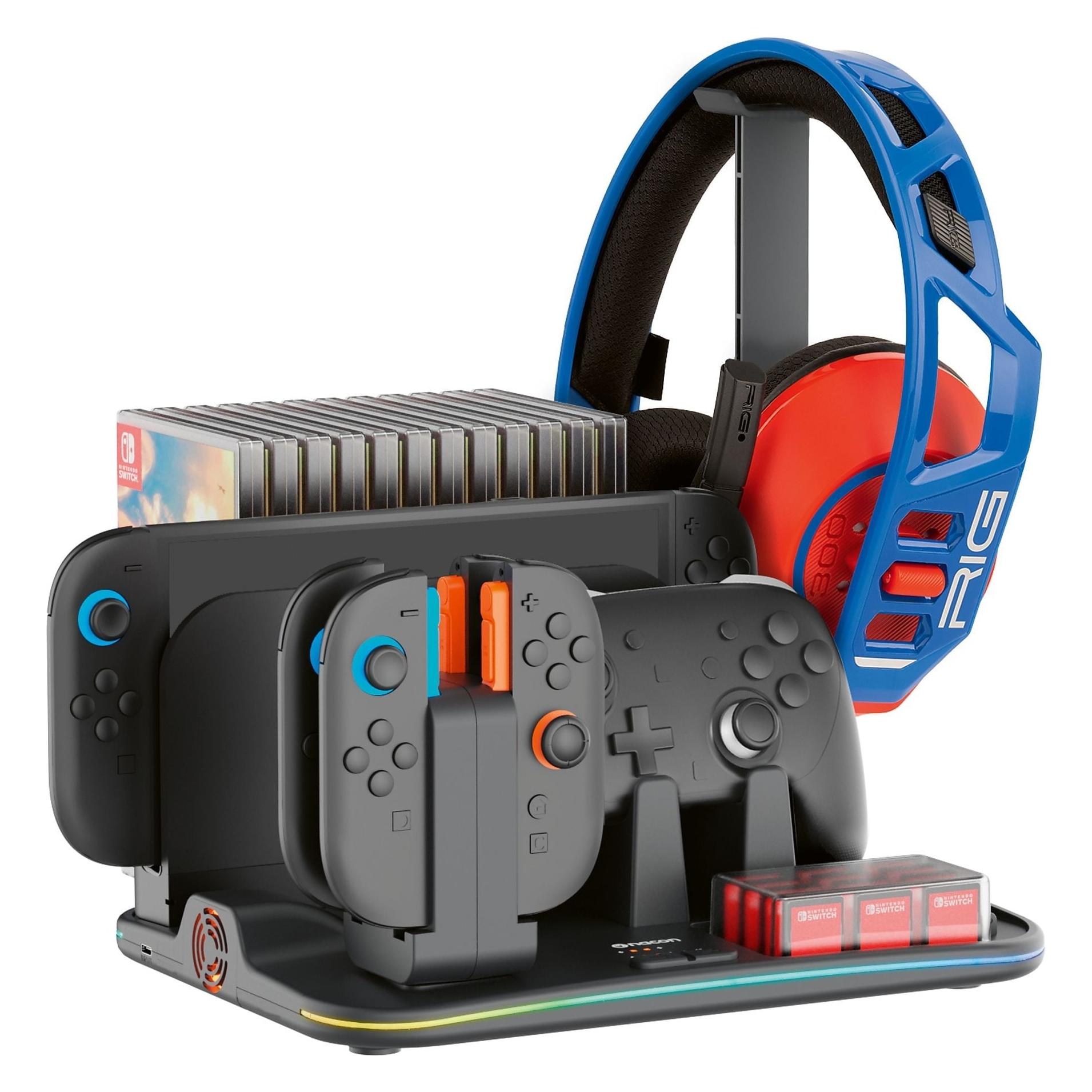 Bigben RGB-Chargin Station Dock'n'Store XL (Switch 2) (NA030891)