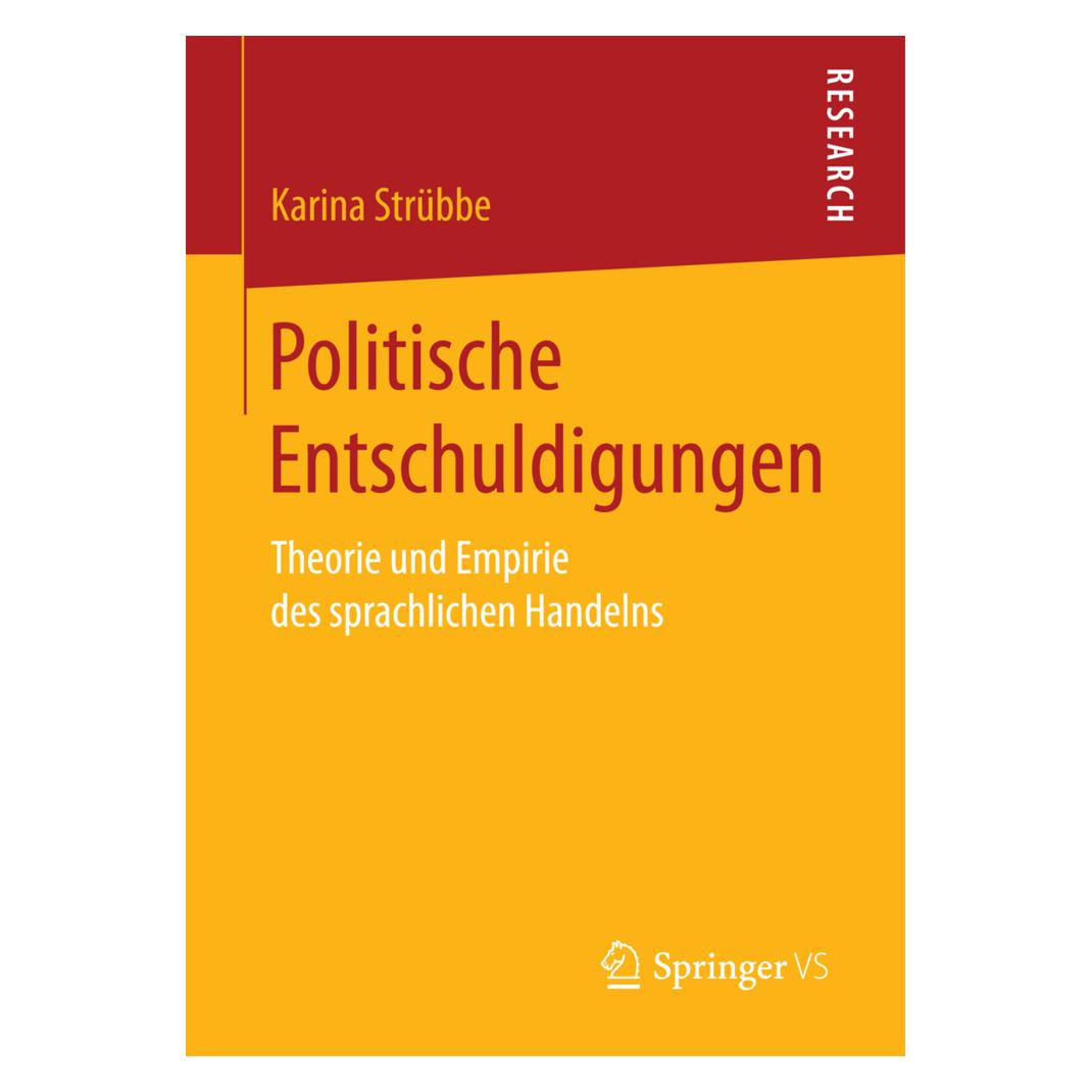 Springer Politische Entschuldigungen (Deutsch, Softcover, Karina Strübbe) (55942333)