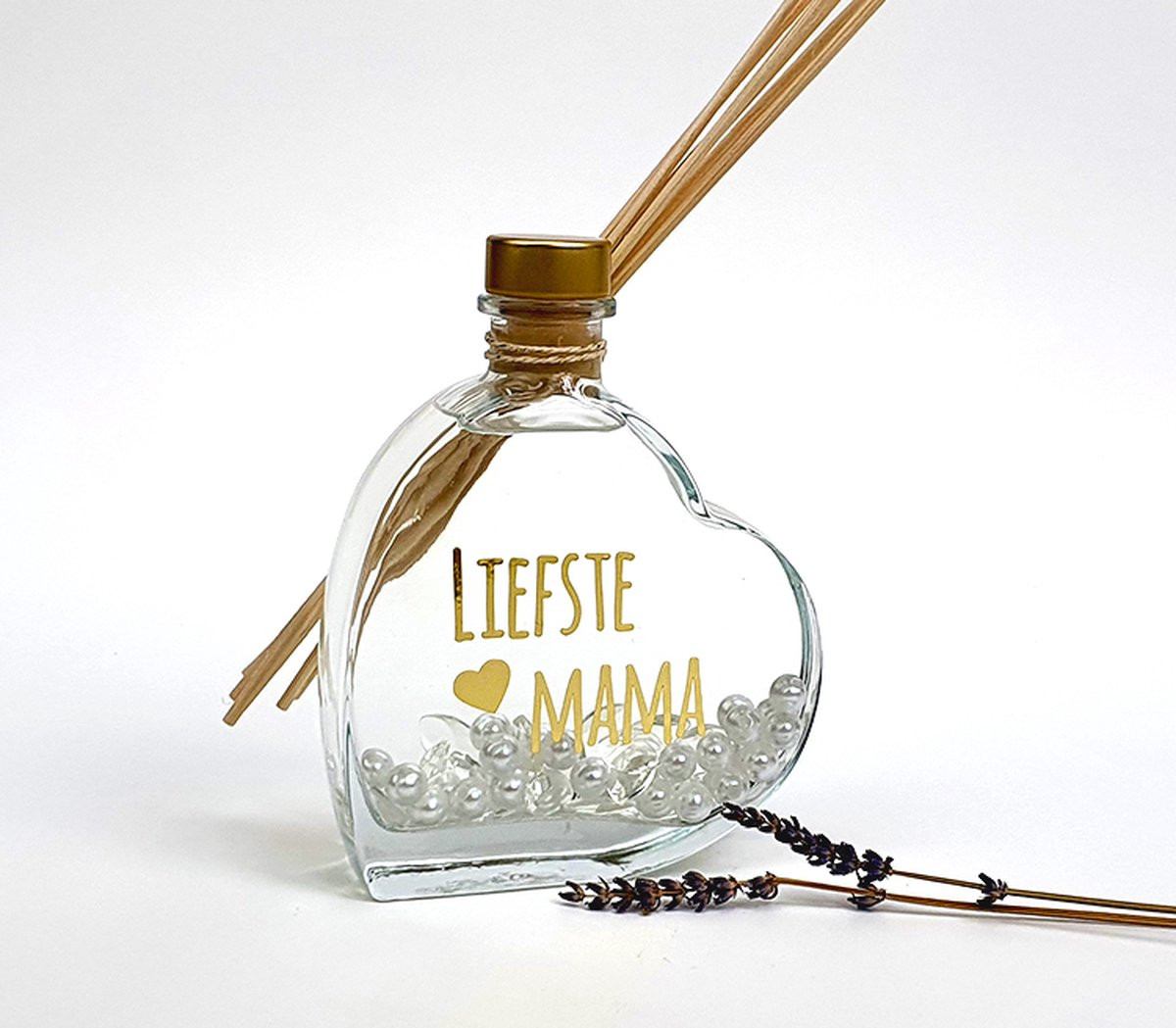 Geurstokjes Geurverspreider met Hartje voor Mama