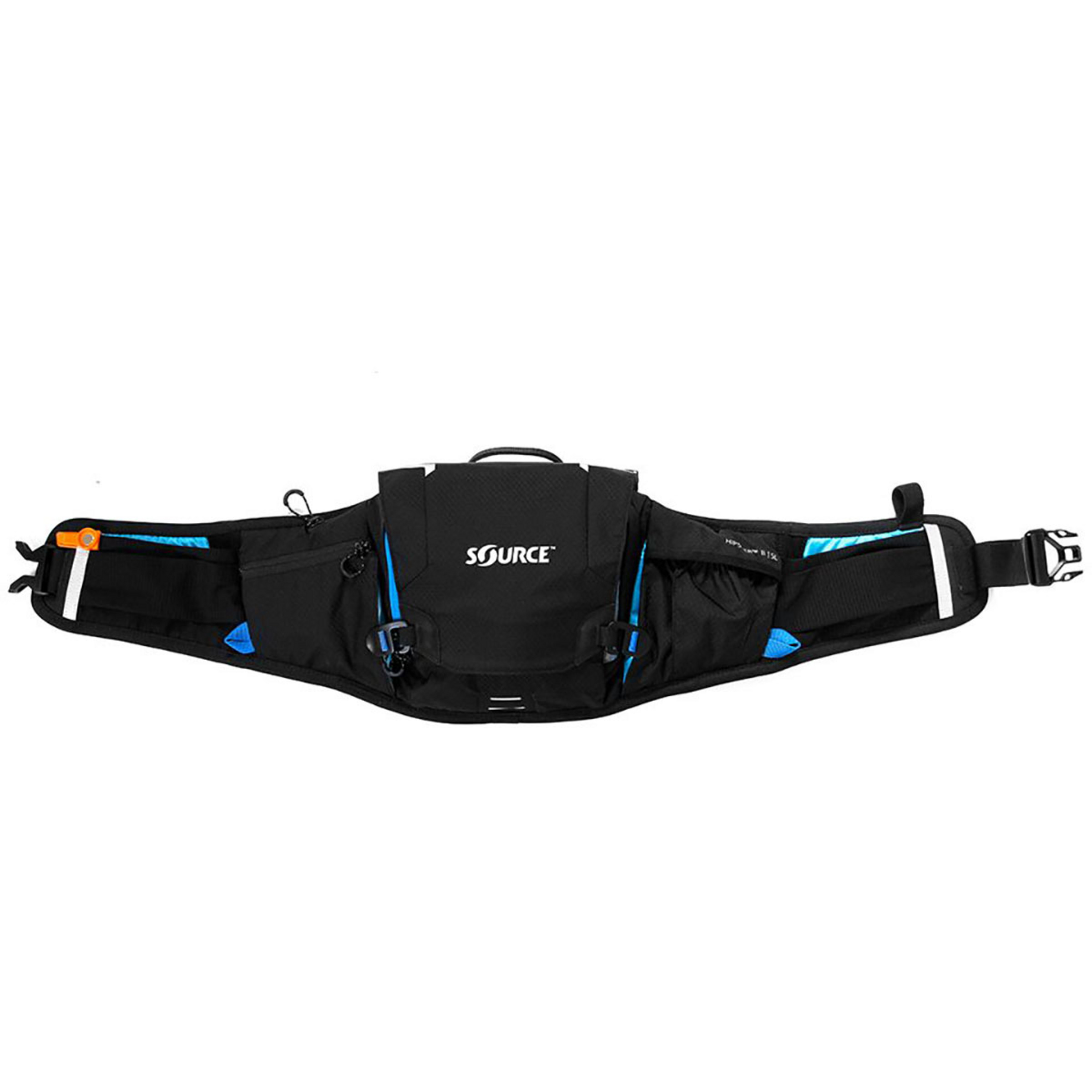 Source Hipster Ultra Hydration 1.5L+3.5L Hüfttasche Fahrradtaschen schwarz Größe 3.5L+1.5L Trailrunning | Mountainbike | Laufen Wasserabweisend
