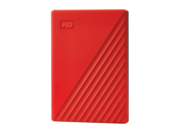 WD My Passport 2TB Externe harde schijf Rood