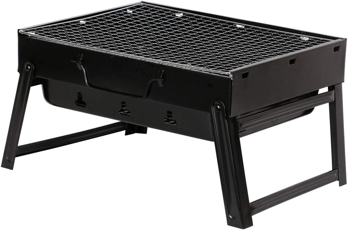 Draagbare Hittebestendige Houtskoolbarbecue voor op Tafel en in de Tuin