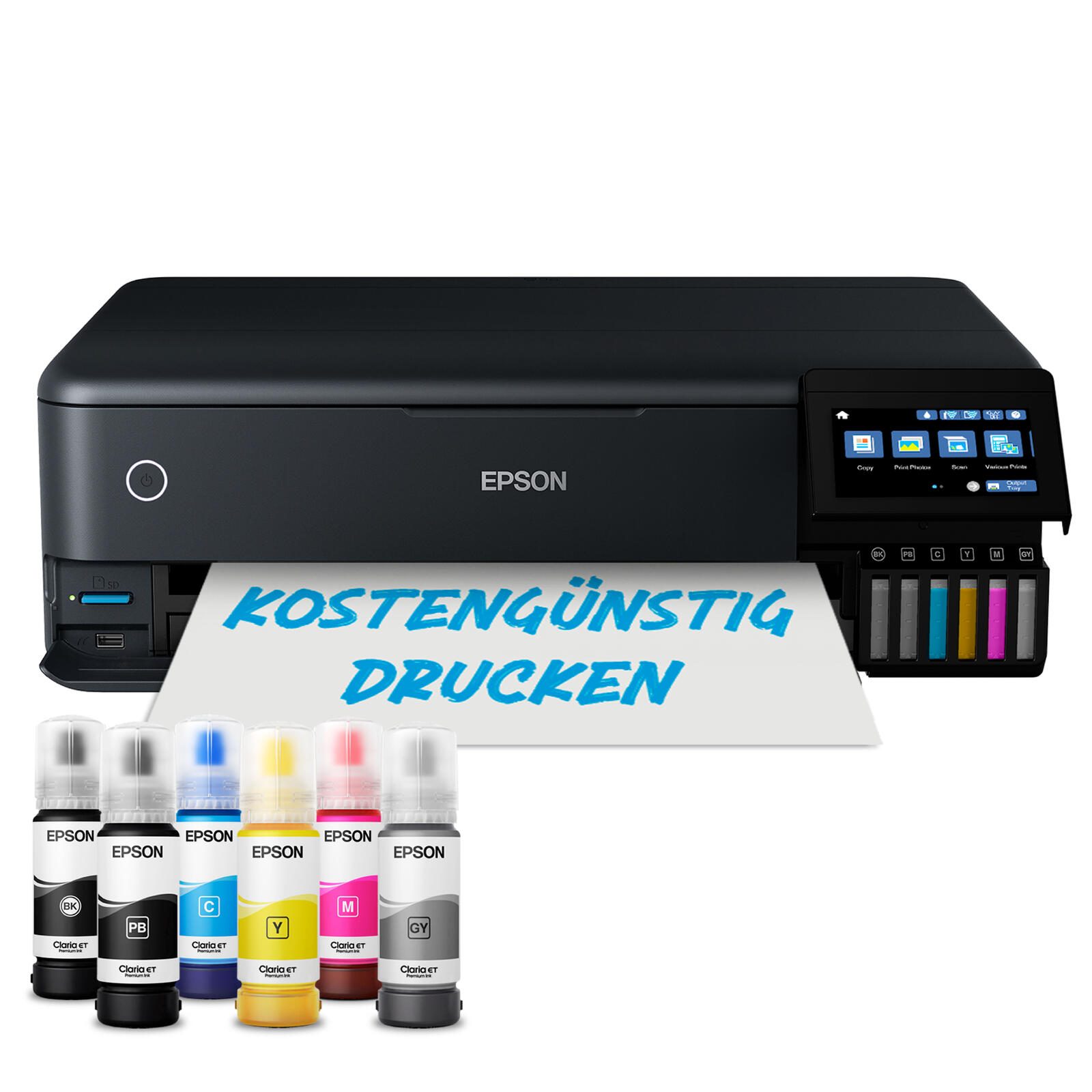 Epson EcoTank ET-8550 A3-Tintentank-Multifunktionsdrucker C11CJ21401