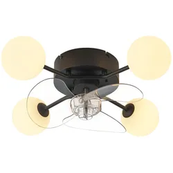 DECKENVENTILATOR mit Beleuchtung Palen 50/28/15 cm