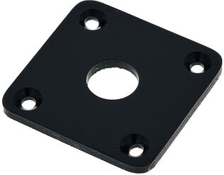 Harley Benton Parts SC-Style Jack Plate BK Noir