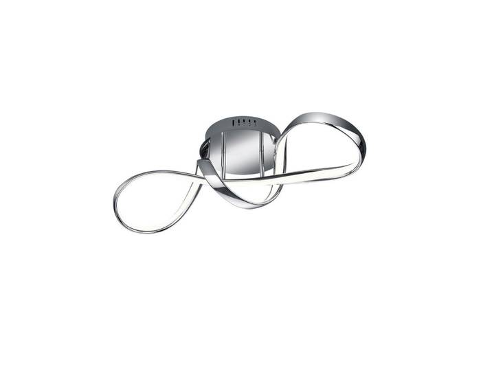 Led-Deckenleuchte Perugia, Chromfarben, Metall, 60x22x18 cm, Lampen & Leuchten, LED Beleuchtung, LED-Deckenleuchten