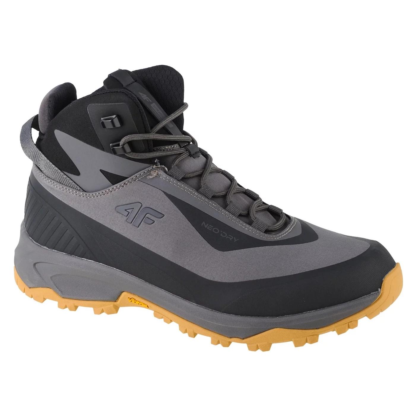 4F Ice Cracker Herren Trekkingschuhe grau Gr. 41 (41) (Ice Cracker)