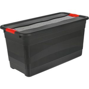 Keeeper Aufbewahrungsbox Eckhart, 83Liter, mit Deckel, Kunststoff, 80 x 40 x 40 cm