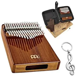 Meinl Sonic Energy KL1705H Kalimba mit Anhänger (Perkussion), Perkussion, Mehrfarbig, Silber