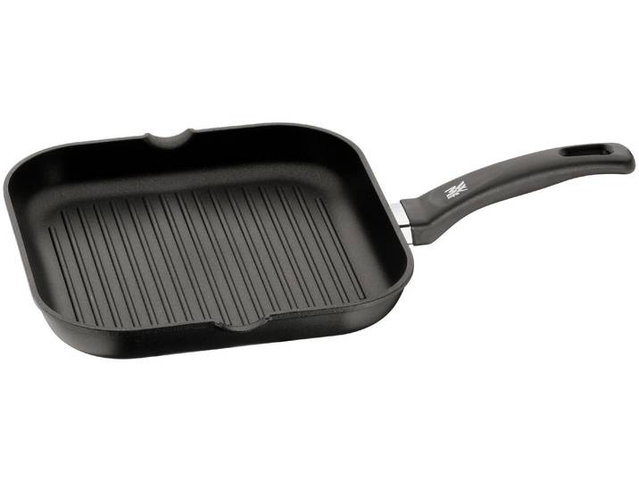 Grillpfanne WMF Grillpfanne 27 cm, Schwarz , schwarz, Pfannen, Grillpfanne