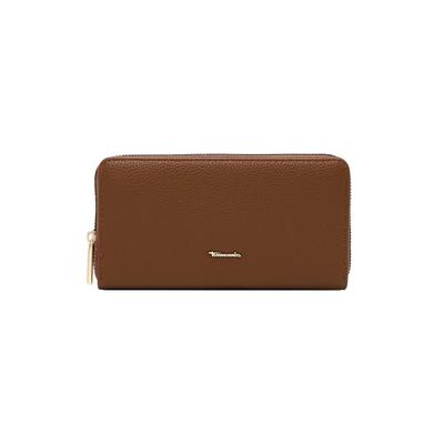 Geldbörse TAMARIS "Geldbörse TAS Marissa", Damen, braun (cognac 700), Kleinlederwaren