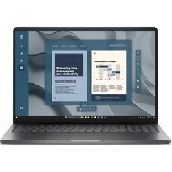 Dell Pro 16 PC16255 (16", 512 GB, 16 GB, DE, AMD Ryzen AI 7 350), Notebook, Grau