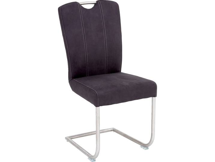 Valdera Freischwinger HERA, grau, Microfaser