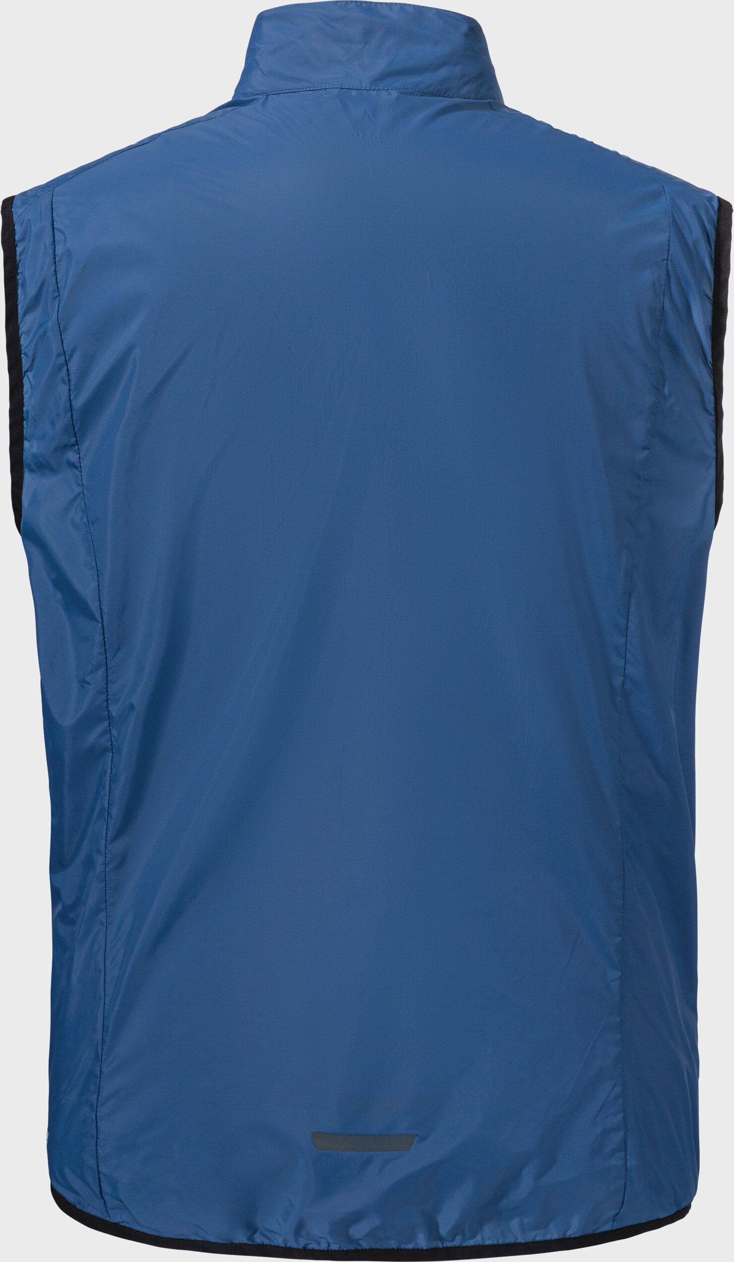 Funktionsweste SCHÖFFEL "Vest Style Cannobio MNS", Herren, Gr. 48, blau (8405, blau), Oberstoff: 100% Nylon. (Coating: Polyurethan), ohne Ausschnitt, Westen Funktionsweste 8405, blau 48