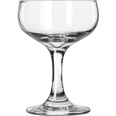 Gläser-Set LIBBEY "Coupe Glas -EMBASSY- 163 ml, Ø 8,5 cm, H: 11,5 cm, 12er Set", transparent, H:11,5cm Ø:8,5cm, Glas, Trinkgefäße, hochwertig verarbeitet, im modernen Design