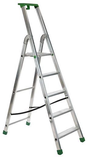 Escalo Industriële Trapladder Quadra met 8 Treden