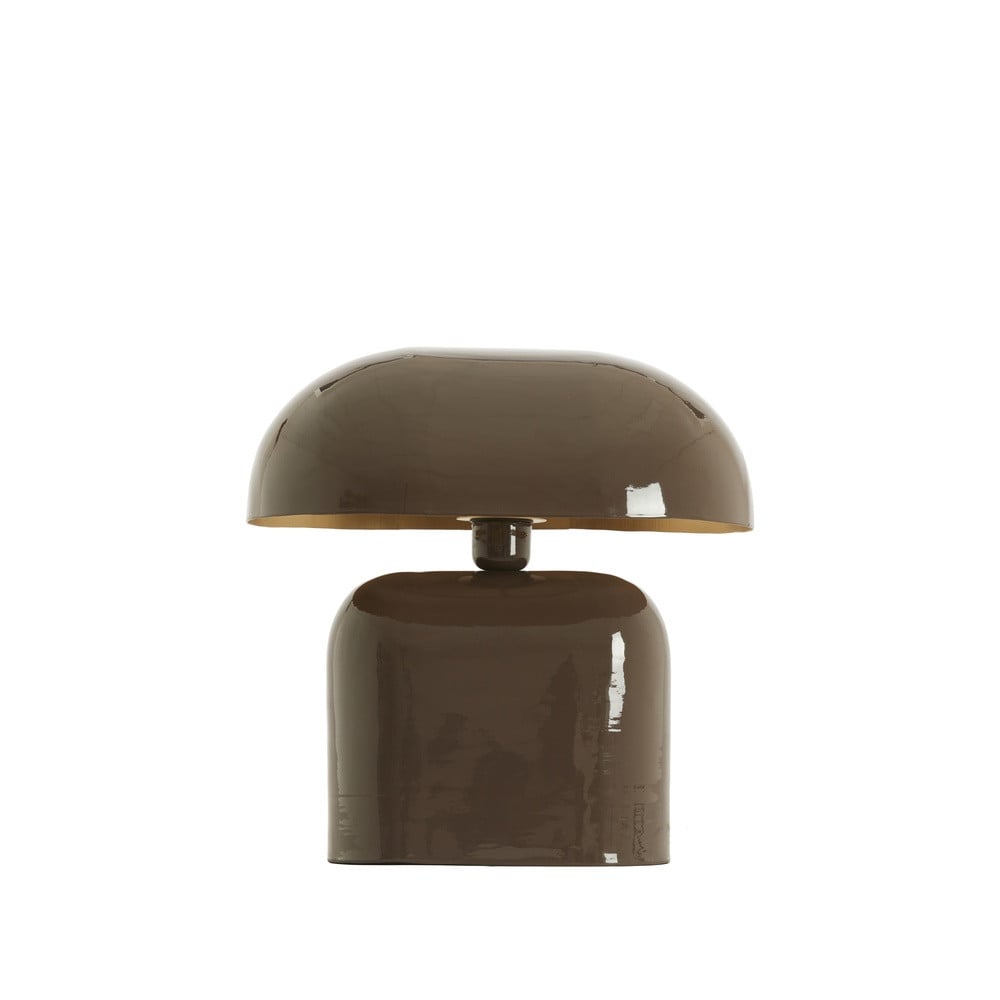 Light & Living Todd Ovaal Tafellamp - Bruin en Goud/Messing - Metaal