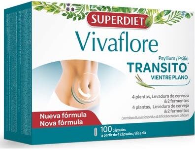 Superdiet Vivaflore Transit 400mg 100caps