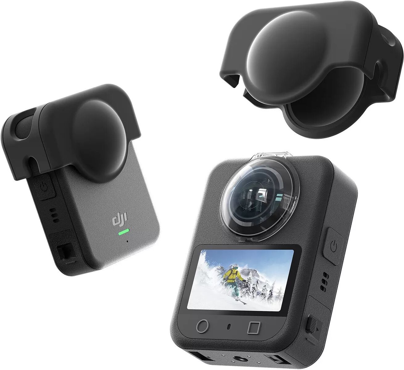 INF Silikon-Objektivschutz kompatibel mit DJI Osmo 360 Kamera