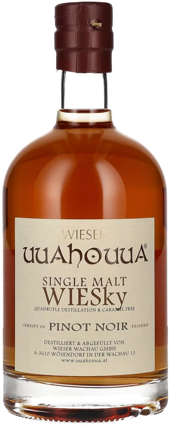 Wieser Wachau Wieser Single Malt WIESky Pinot Noir Whisky 40% Vol. 0,5l