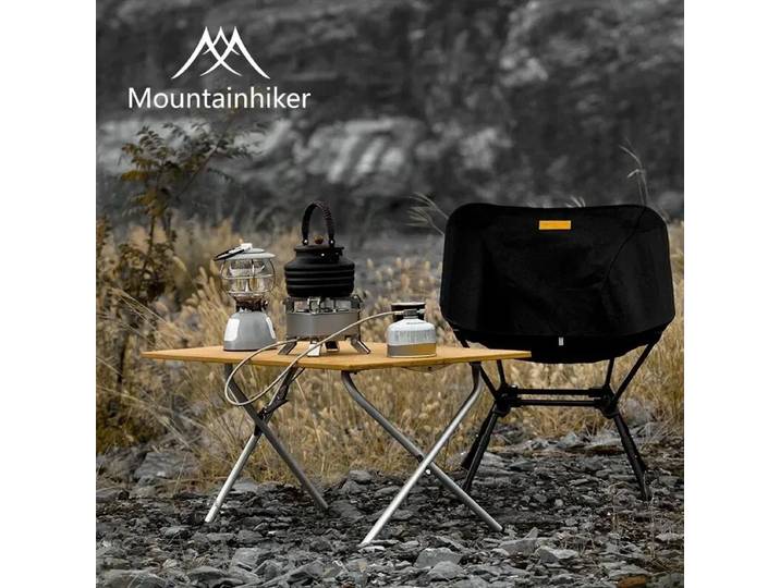 Table pliante en bambou 2/3 MOUNTAINHIKER, table de camping portable, rangement rapide, table de repas en plein air, table de pique-nique, table de barbecue