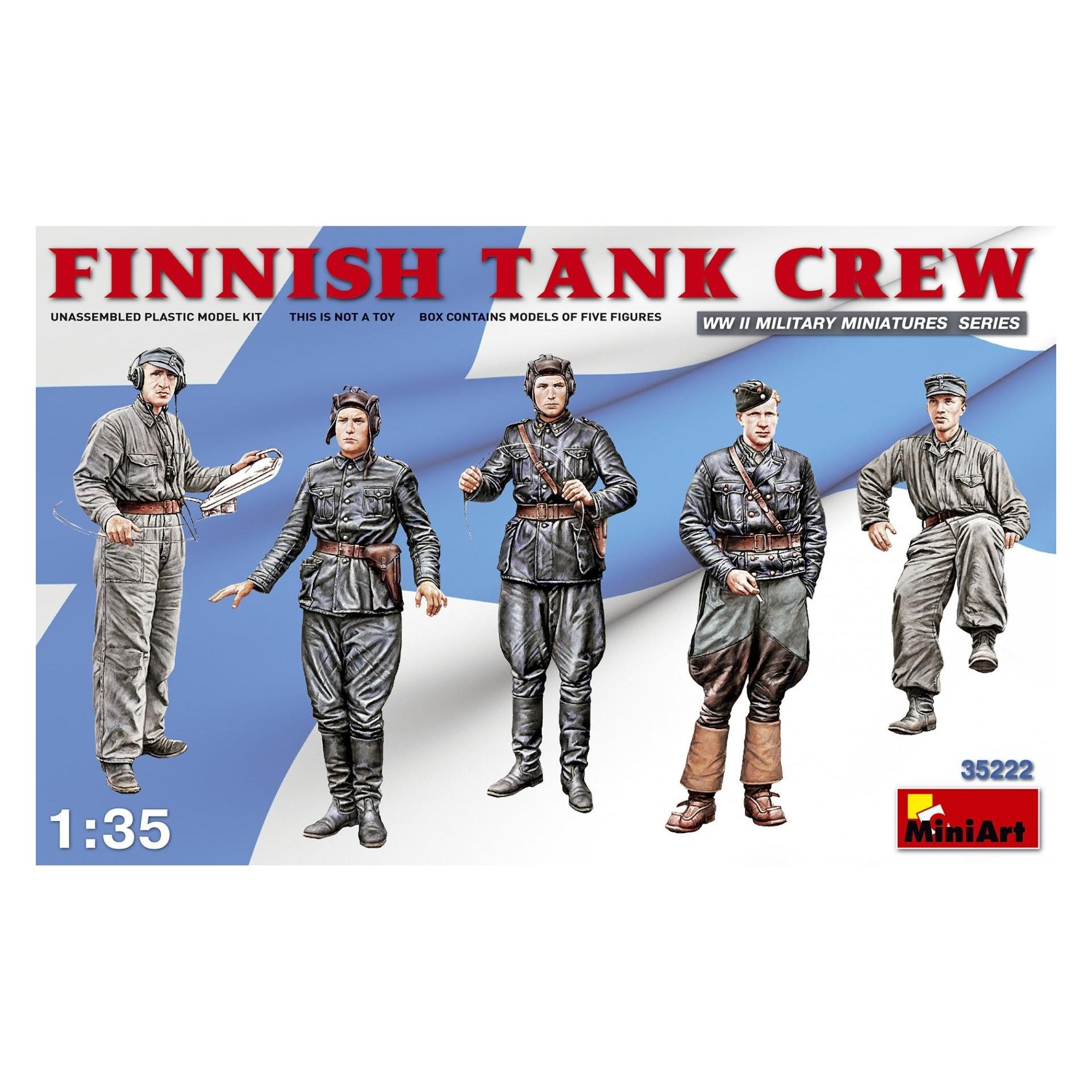 Mini art Finnish Tank Crew (35222)