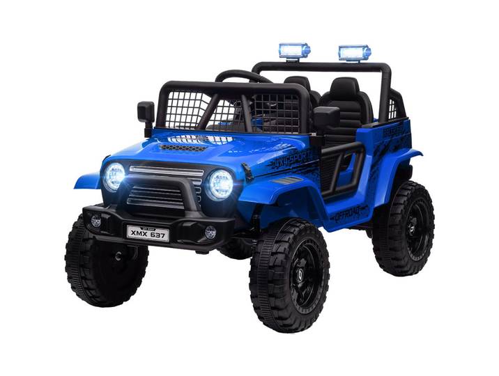 Jamb Kinderauto Willie Blau, Metall, Kunststoff, 109x68.5x67 cm, Spielzeug, Kinderfahrzeuge