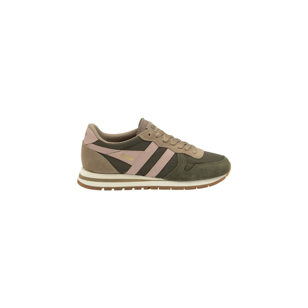 Gola Daytona Chute Sneaker Women khaki/cappuccino/coral pink (NC) 41 CLB337-NC-41-khakicappuccinocoralpink