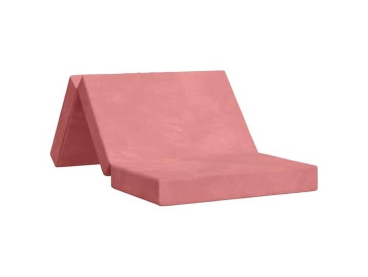 HBBMGYD Klappbares Schlafsofa, 100 x 67 x 45 cm, Rosa, Polyester Atmungsaktives Polyestergewebe, leichter, formschlüssiger Schaumstoff, waschbarer Bezug mit Reißverschluss