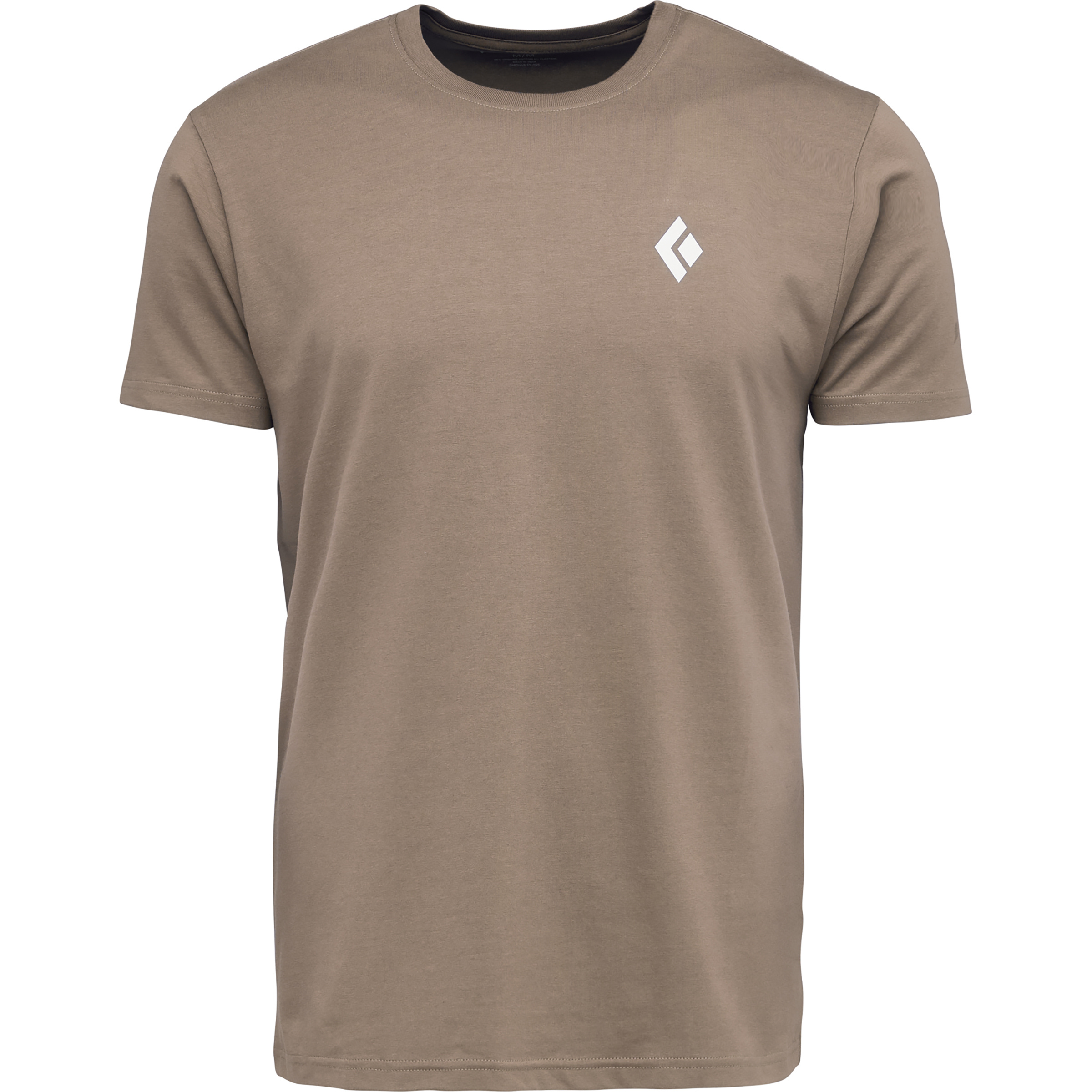 Black Diamond Backcountry Stamp Herren T-Shirts oliv Größe S Lifestyle Hautfreundlich