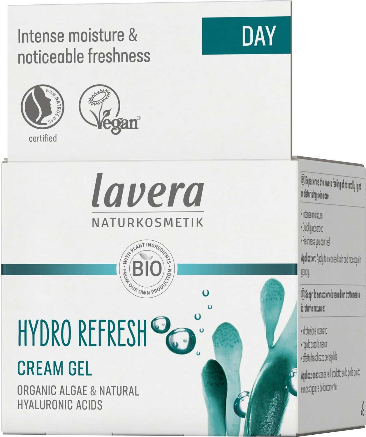 LAVERA Hydro Refresh Crema Facial Algas 50 ml