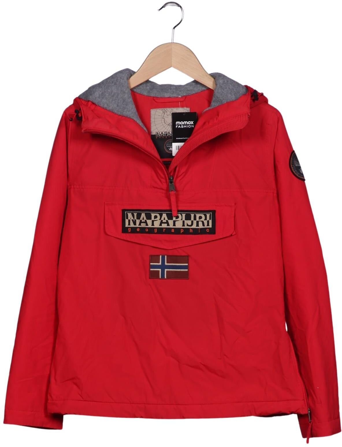 Napapijri Damen Jacke, Rot, Gr. L, Synthetik - Second Hand