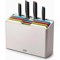 Joseph Joseph Messerblock bestückt FOLIO PLUS sand, Messerblock, Mehrfarbig