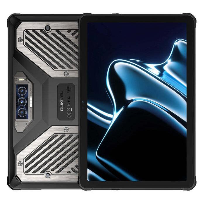 Oukitel Tablet RT10 12/512GB Black Rugged 25000mAh (5G, 11", 512 GB, Schwarz) (RT10-BK/OL)