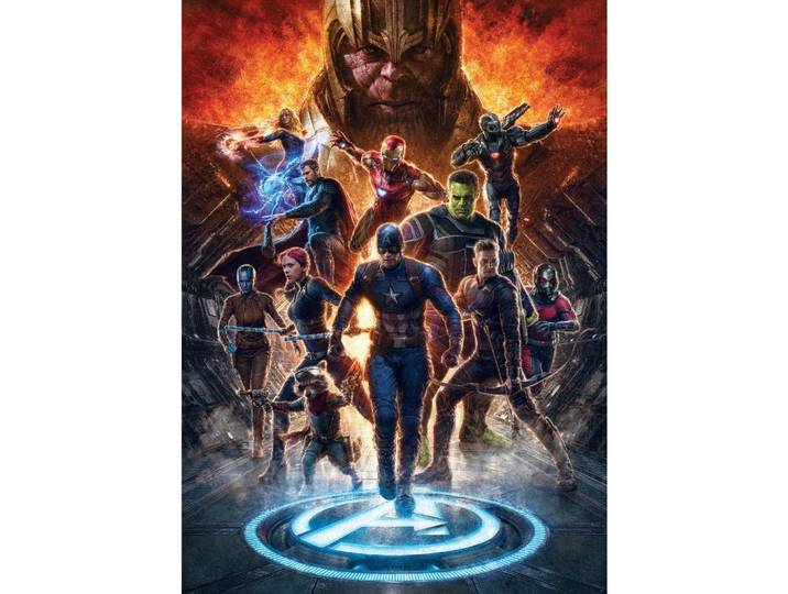 FOTOTAPETE AVENGERS VS THANOS