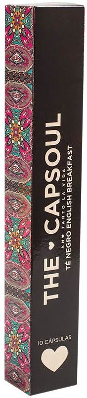 The Capsoul Black tea English Breakfast 10 nespresso compatible