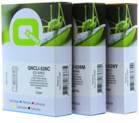 Q-Nomic Pack CLI526 3 colores