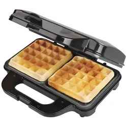 Eldom Sandwichmaker WA100S, Waffeleisen, Silber