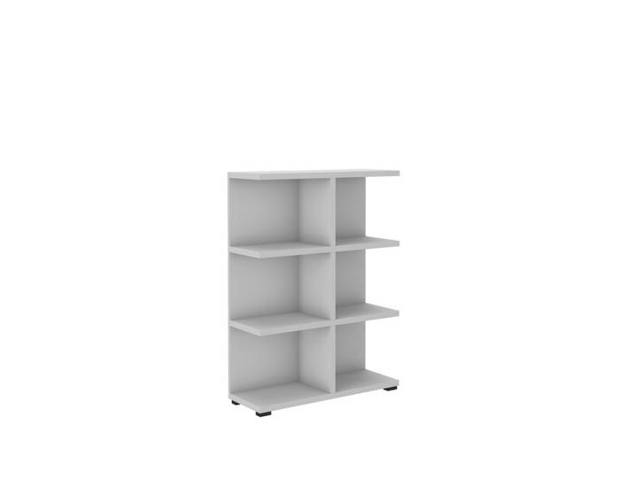 BÜCHERREGAL DUOMO 83,2x29,7x112,5 cm, Regal Grau
