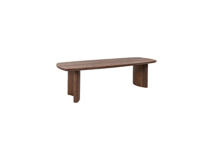 Massivholz Design Esstisch „Baldwin“, verschiedene Grössen Mangoholz Dunkelbraun Richmond Interiors