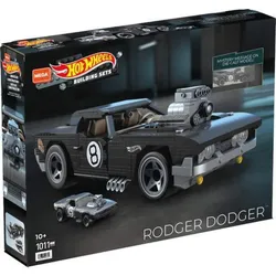 Mega Construx Hot Wheels Rodger Dodger-Bauset, Bauspielzeuge für Kinder