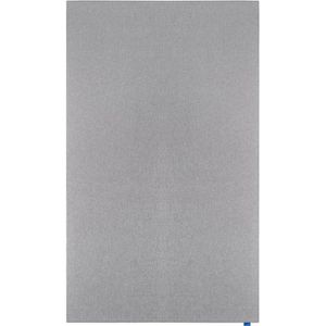 Legamaster Pinnwand 7-144121 Wall-Up, grau, Akustik-Pinboard, aus Textil, rahmenlos, 119,5 x 200 cm