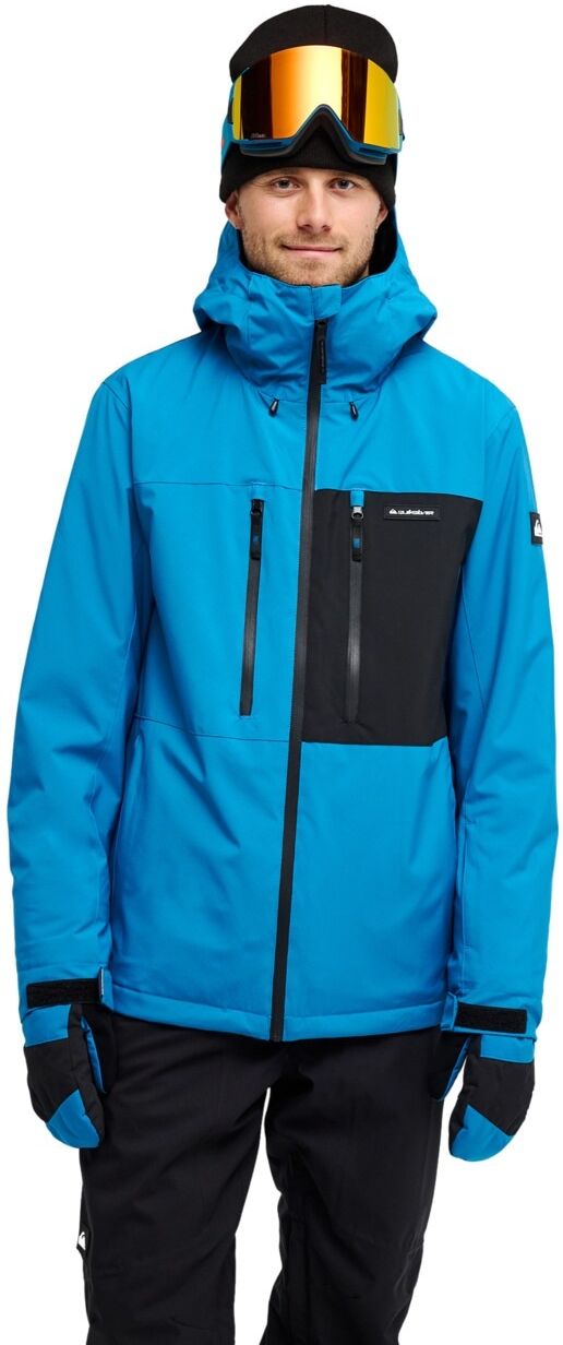Snowboardjacke QUIKSILVER "Sycamore 20K", Herren, Gr. M, blau (seaport), Obermaterial: 100% Polyester., Jacken Snowboardjacke seaport M