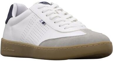 Ben Sherman Glasgow - Mens 9.5 White Oxford Shoes D