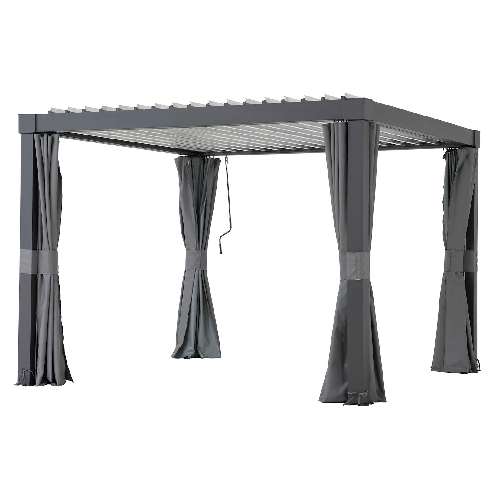Sunjoy Vorhang für Matterhorn Multi Pergola 306cm x 306cm